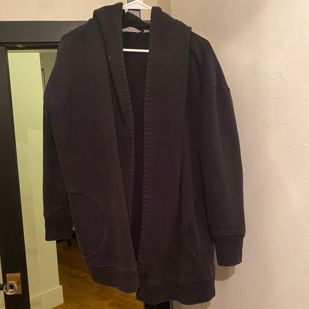 black athleta jacket super comfy and oversized